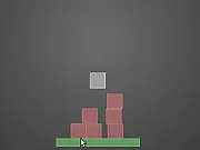 Phlocks free online physics puzzle game, dropping objects into a green area, strategy game with wind mechanics