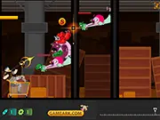 Zombies on Wheels: The Arrival free game screenshot, vehicle fighting hordes of zombies, online wave survival shooter game