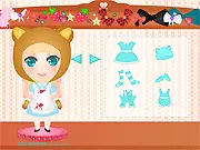 Doll of Dreams Dress Up free online game image, featuring fashionable doll and wide selection of clothing items.
