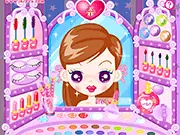 Sue's Make Up Makeover game – help Sue with a perfect makeover