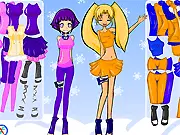 Play Hinata Naruko Dress Up free online, style ninja characters Hinata and Naruko, anime BFF ninjas fashion game