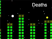 Screenshot of Non-Stop action platform game showing a character running across floating blocks