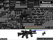 Customize an M4 2 free online gun builder game, M4 rifle customization on PlayArcadeHub