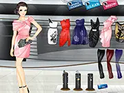 Satin Rules free online fashion game, dress up with luxurious satin fabrics, elegant outfit styling