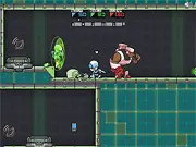 Galactic Commandos free online game - Control three heroes with unique abilities