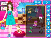 Play Cute Girl Dressup free online game on PlayArcadeHub, fashion and styling for girls