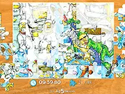Chaos in the Kitchen 48 Piece Classic Jigsaw Puzzle free online game