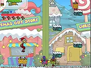 Play Xmas Frenzy online, a free high-speed Christmas platformer game, outrun the level and avoid gifts