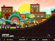 Play Jerry Friendly Race free online cartoon game, choose your favorite character, use nitro speed boost to win the race