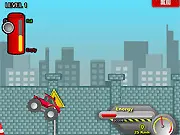 Craze Truck free online game - Drive and jump a big truck over ramps and obstacles