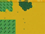 The Cricket survival action game online, fighting giant insects, free arcade gameplay on PlayArcadeHub