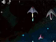 Play Intergalactic Defeat online, free space shooter survival game, battle against alien invaders