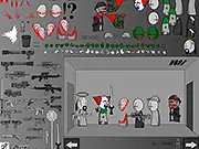 Screenshot of Madness Scene Creator 4, a free online sandbox game allowing players to edit and design combat scenes