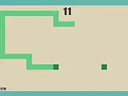 Snakes On a Cartesian Plane free game screenshot - classic arcade snake game with many variations and a growing snake