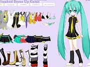 Vocaloid Dress Up free online game - Customize cute anime idol with clothes and accessories