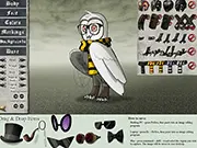 Barn Owl Creator free online game, character design game, customize owl features and accessories, PlayArcadeHub