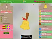 Jingle Clicker free online idle game clicking jingle bell for karma and upgrades