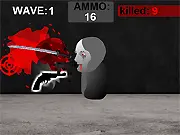Painless Smile free online action survival game screenshot showing intense combat and close-quarters fighting