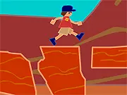 Play 127 Hours online free survival game avoid falling boulders