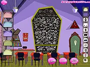 Monster High Classroom Decor free online design game, decorate spooky-themed classroom, furniture and wall customization