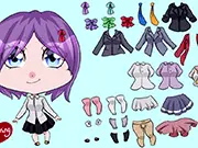 Back to School Dress-up free online game, create character with cute school outfits, fashion game