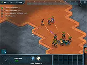 Astral Crashers free online real-time strategy (RTS) game commanding army and building bases