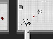 Moon Base Shootout free online sci-fi alien defense action game
