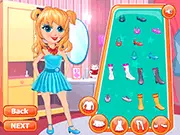 Ellen's Summer Dress Up game, play free online fashion game on PlayArcadeHub, best summer style clothes and accessories