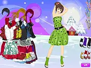 Play Winter Angel Dress-Up online, a free winter fashion and girl game on PlayArcadeHub