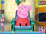 Play Peppa Pig Doctor Game free online, Peppa Pig surgery simulation for kids, cute pig doctor game