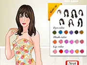Movie Girl Dressup Online Free Fashion Game Screenshot