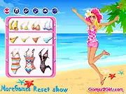 Bikini Beach Dress Up free online game summer fashion style