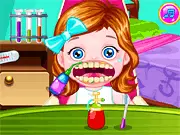 Play Baby Braces Dentist Online: Free doctor game where you clean cavities and put braces on the baby's teeth.