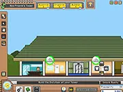 Happy Tower game screenshot, managing a hotel, building new floors and rooms, play free business simulation game