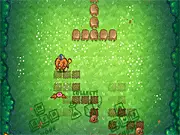 Play Pretzel Man's Quest online free action-adventure game fighting gingerbread and muffin men on PlayArcadeHub