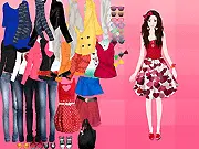 Play Special Valentine Dressup online, free romantic fashion game for a date night outfit