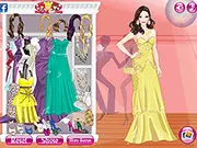 Style Wise dress-up game, fashion, gown selection, elegant party, free play