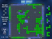 Side Effect game screenshot, colorful puzzle grid with connecting blocks, play free logic game online