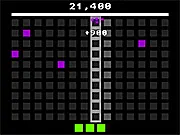 Square Scare free online game screenshot, showing many different colored squares rapidly appearing on screen that must be clicked.