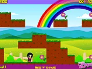 Play Flower Pots free online adventure game, little girl collects flowers in a fun platformer on PlayArcadeHub.