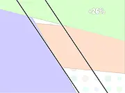 Intersectigon free online geometric puzzle game, minimalist timing game, dynamic intersecting shapes puzzle