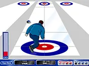 Play Virtual Curling free online sports game, launching stones across the ice toward the target 'house' with precision.