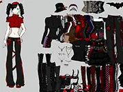 Play Goth Girlz Dress Up 3 Free Online Fashion Game, dressing a gothic girl in dark outfits and accessories