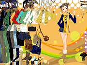 Jackets Dress Up game, winter dress-up, fashion game