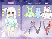 Play Dress Up My Charrie free online, choose outfits and style the cute hero girl in this fashion game