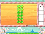 Spring Marbles free online puzzle game screenshot with colored marbles and matching patterns