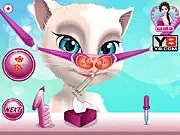 Angelica Nose Doctor free online game medical simulation doctor tools healthy nose PlayArcadeHub