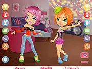 Play Crazy Party Girls! free online dress up game, style dolls for clubbing, fashion game