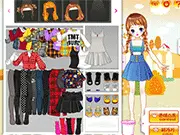 Autumn Boundless free online dress up game fall fashion season colors PlayArcadeHub