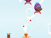 Bugs Destroyer free online game screenshot - collecting gold and destroying insect enemies